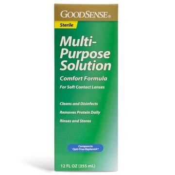 GoodSense Multi-Purpose Contact Lens Solution 12oz 1Ct