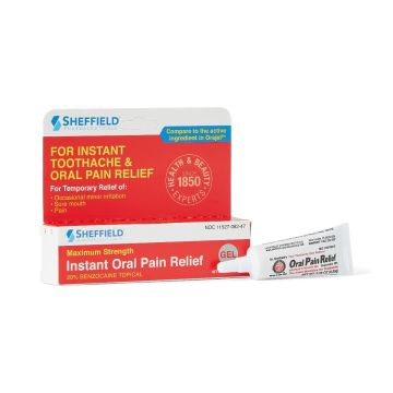 Dr. Sheffield's Oral Toothache Relief Gel .33oz 1Ct
