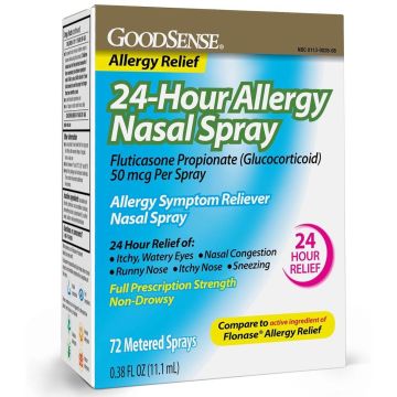 GoodSense Fluticasone Propionate Nasal Spray 50mcg 1Ct