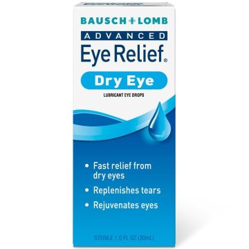 Bausch & Lomb Advanced Eye Relief Dry Eye Lubricant Eye Drops 1oz 1Ct