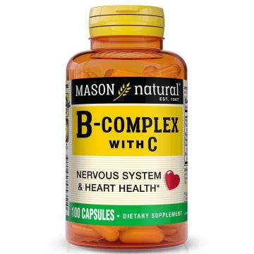 Mason Natural Vitamin B-Complex with C Capsule 100Ct