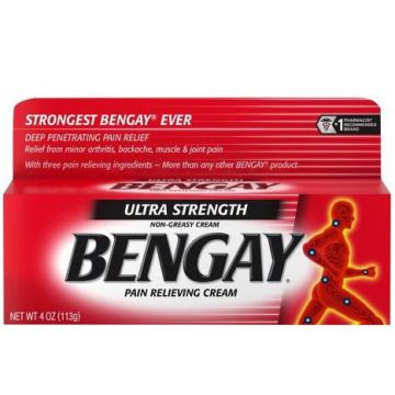 Bengay Ultra Strength Pain Relief Cream 4oz 1Ct