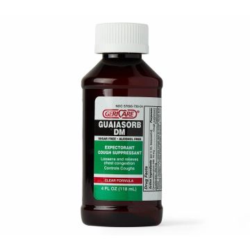 Liquid Cough Syrup Guaiasorb DM 4oz 1Ct