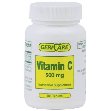GeriCare Vitamin C Tablets 500mg 100Ct
