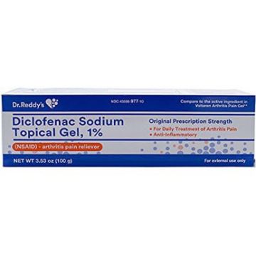 Dr. Reddy's Diclofenac Sodium Arthritis Pain Relief Topical Gel 3.53oz 1Ct