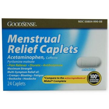 GoodSense Menstrual Relief Caplets 24Ct