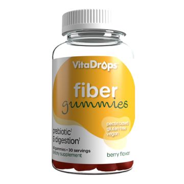 VitaDrops Fiber Gummies Berry 60Ct