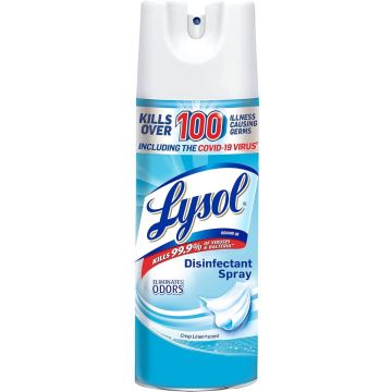 Lysol Disinfecting Spray Crisp Linen 12.5oz 1Ct