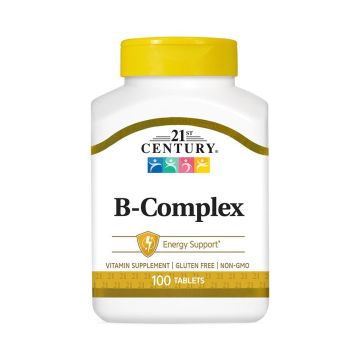 21st Century B-Complex Tablets 100Ct