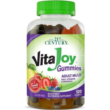 VitaJoy Adult Multi Gummies, 120 Count per Bottle, One Bottle