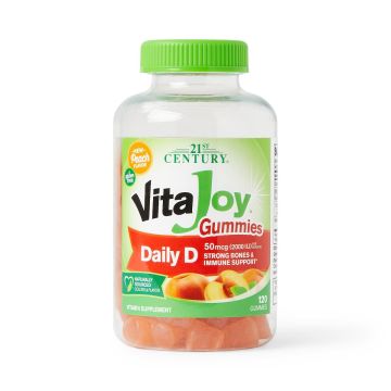 21st Century VitaJoy Vitamin D3 Gummies 2,000 IU 120Ct