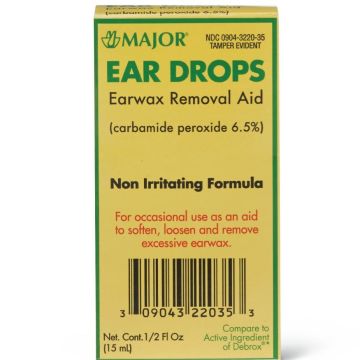 Major Ear Wax Drops 0.5oz