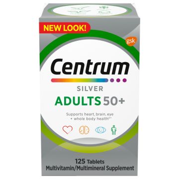 Centrum Silver Adults 50+ Tablet 125Ct