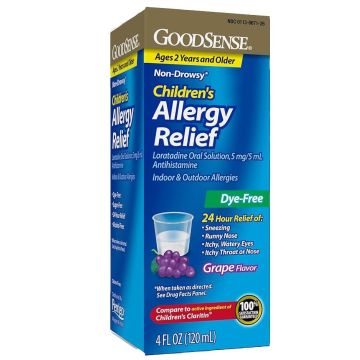 Children's Allergy Relief Grape 4oz 1Ct