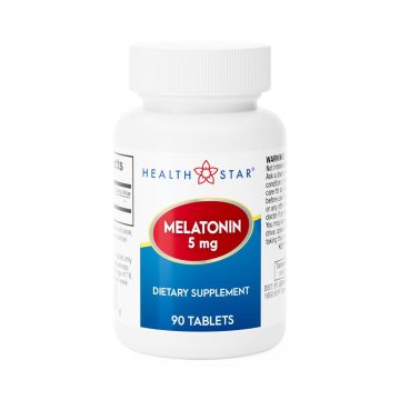 Health Star Melatonin Tablet 5mg 90Ct