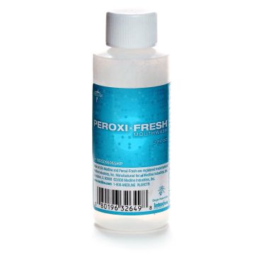 Medline Peroxi-Fresh Hydrogen Peroxide Mouthwash 2oz 1Ct