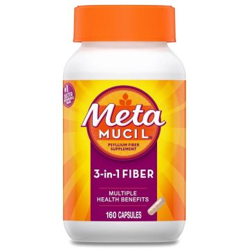 Metamucil Fiber Supplement Capsules 160Ct