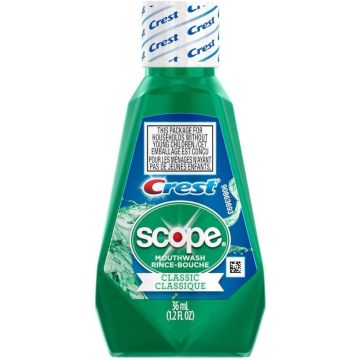 Crest Scope Classic Mouthwash 1.2oz 1Ct