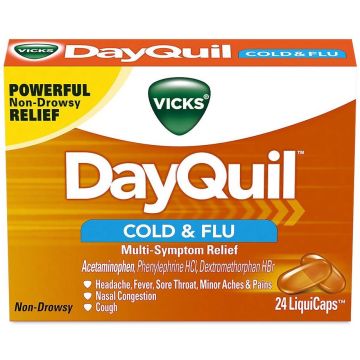 Dayquil Cold and Flu Relief Softgels 325mg 576Ct
