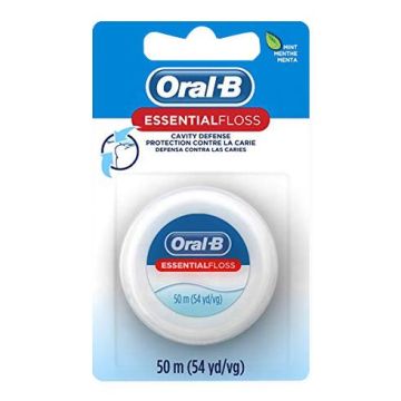 Oral B Essential Cavity Defense Floss Mint 54Yd 1Ct