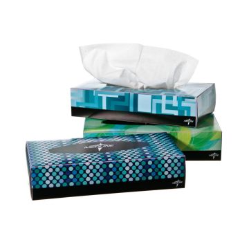 Premium Paper Facial Tissues, 100 Sheets per Box, 1Each