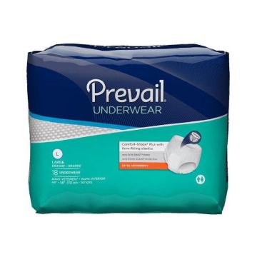 Prevail Extra Absorbency Disposable Underwear L 18Ct