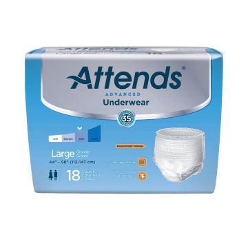 Attends Advanced Incontinence Underwear L 18Ct