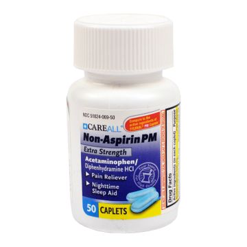 Acetaminophen PM compare to Tylenol Extra Strength PM