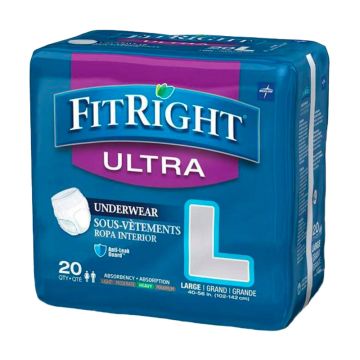 FitRight Ultra Adult Incontinence Underwear (pull-ups) Large