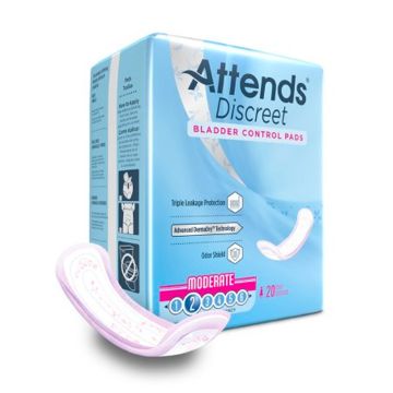 Attends Discreet Women's Moderate Bladder Pad