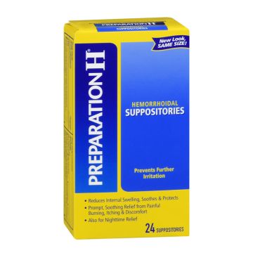 Preparation H Hemorrhoidal Suppositories