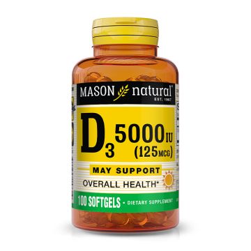 Mason Natural Vitamin D3 Softgels