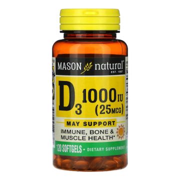 Mason Natural Vitamin D3 Caps