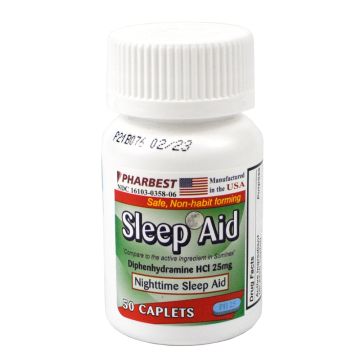 Diphenhydramine Sleep Tabs compare to Sominex