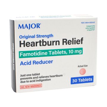 Famotidine (Acid Reducer) compare to Pepcid AC