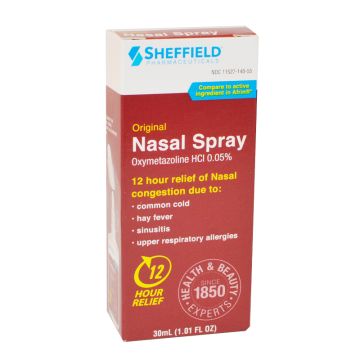 Nasal 12-Hr Decongestant Spray compare to Afrin