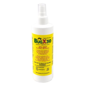 Bug X 30 DEET Insect Repellant Spray 8oz 1Ct
