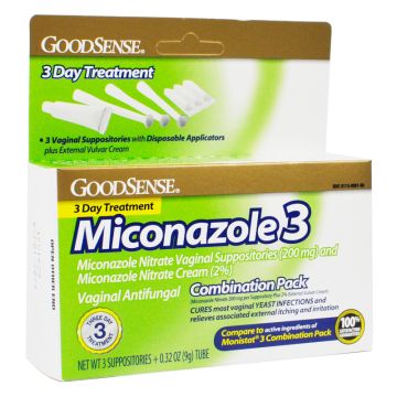 Miconazole (3-Day Cream w/Applicator) compare to Monistat 3