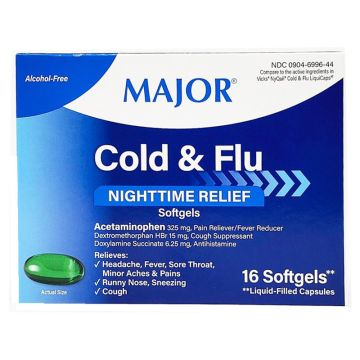Night Time Cold & Flu compare to NyQuil Cold & Flu