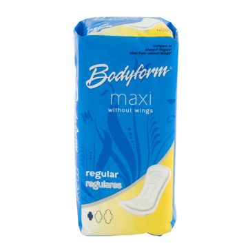 MaxiPad Regular Absorbency compare to Stayfree