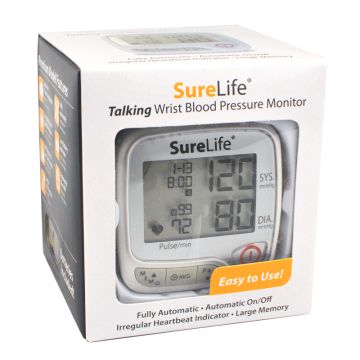 Blood Pressure Monitor Wrist Talking
