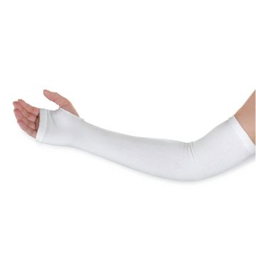 Medline Protective Armsleeve White 18inL 1Pair