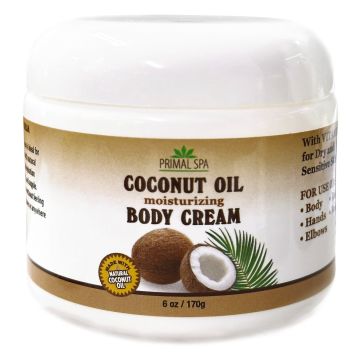 Coconut Oil Body Cream 6oz 1Ct
