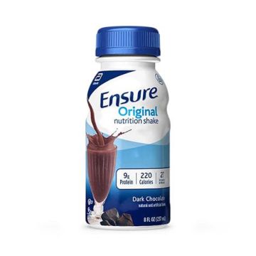 Ensure Original Nutrition Shakes Dark Chocolate 8oz 24Ct