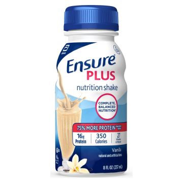 Ensure Plus Therapeutic Nutrition Shakes Vanilla 8oz 1Ct