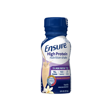 Ensure High Protein Nutrition Shakes Vanilla 8oz 24Ct