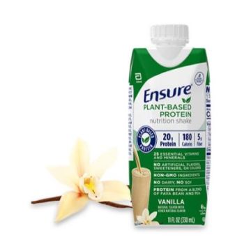 Ensure Plant-Based Protein Shakes Vanilla 12Ct
