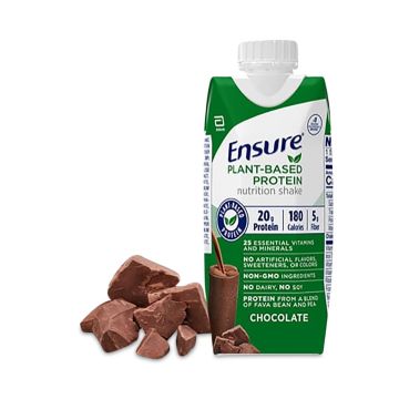 Ensure Plant-Based Protein Shakes Chocolate 12Ct