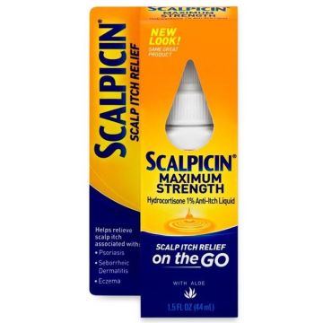 Scalpicin Max Strength Scalp Itch Liquid 1.5oz 1Ct