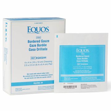 Equos Sterile Bordered Gauze